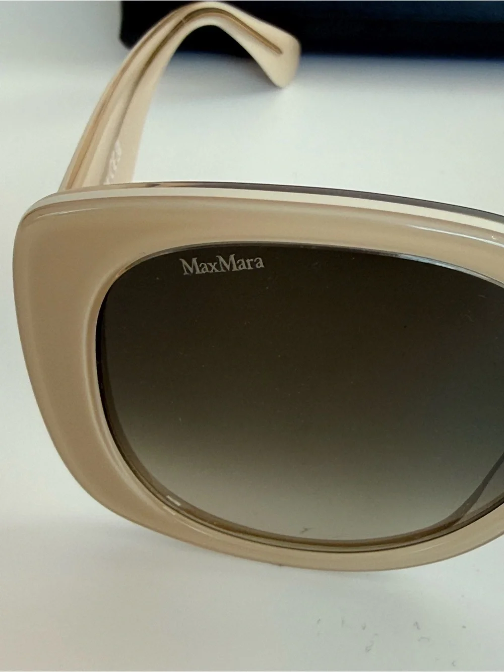 MaxMara Women’s MM0092 BRIDGE Beige Sunglasses 55 MM